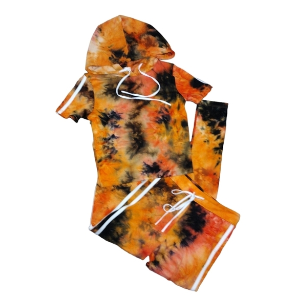 SJL Apparel Tie Dye Jogger Set - Picture 1 of 7